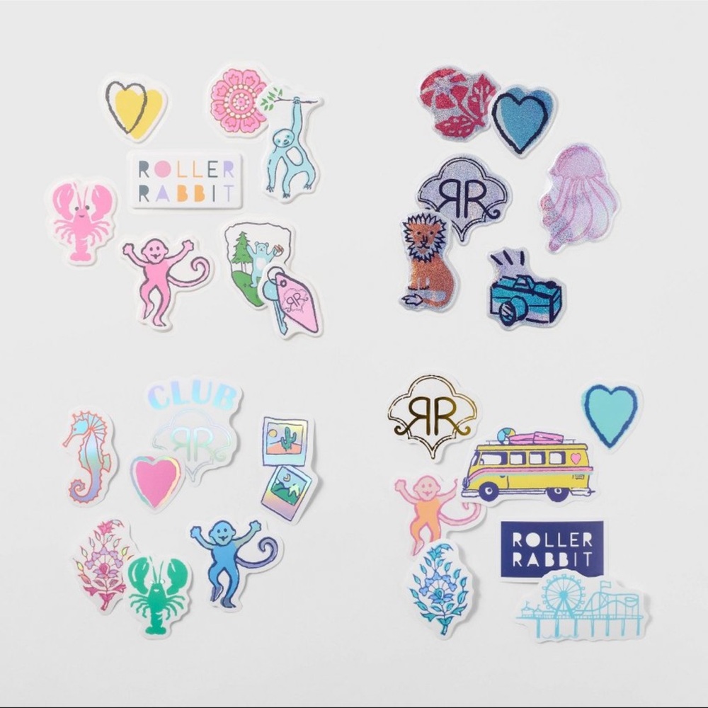 Roller Rabbit Kids Sticker Set